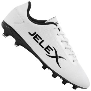 JELEX "Legend Mundial" FG Hombre Botas de fútbol blanco