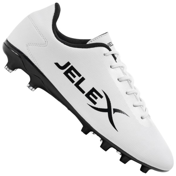 JELEX "Legend Mundial" FG Hombre Botas de fútbol blanco