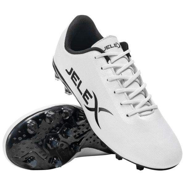 JELEX "Legend Mundial" FG Hombre Botas de fútbol blanco - Imagen 2