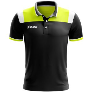 Zeus Vesuvio Hombre Polo amarillo neón